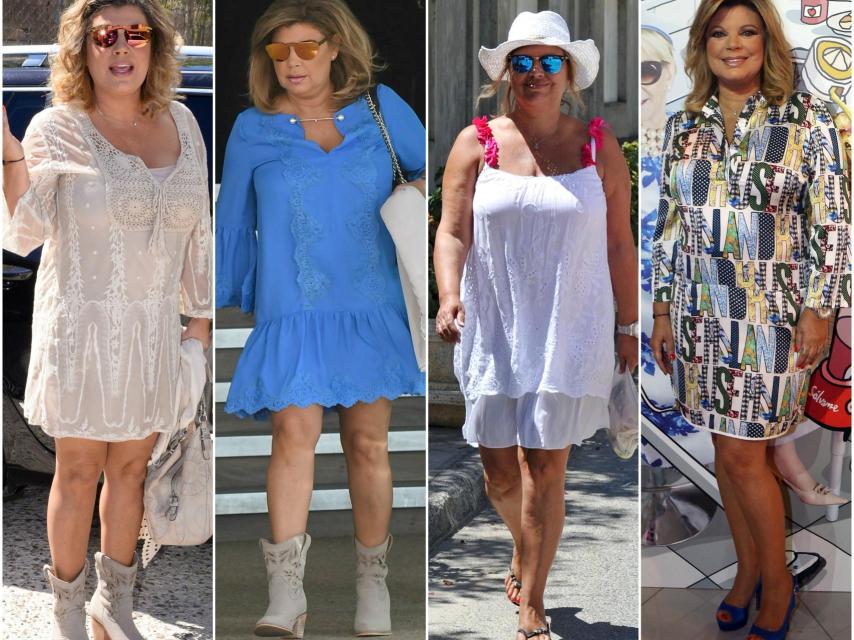 Los looks de Terelu Campos.