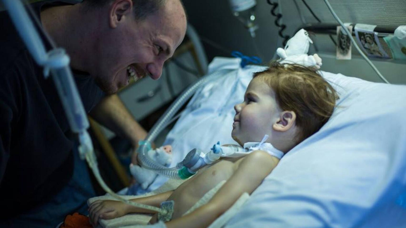 Gabriel y su padre Fernando.