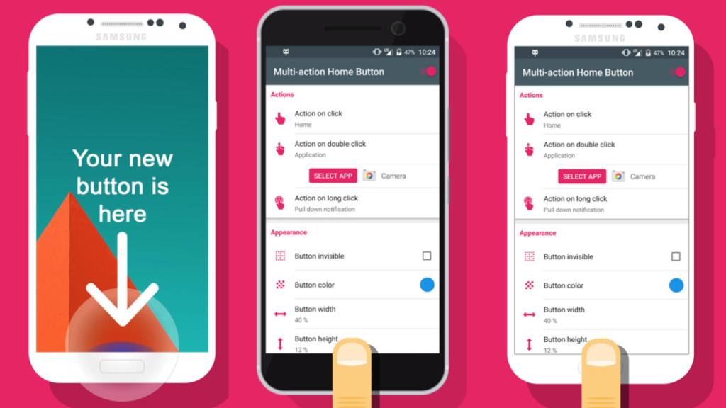 Aplicaciones para sustituir los botones táctiles cuando no funcionan