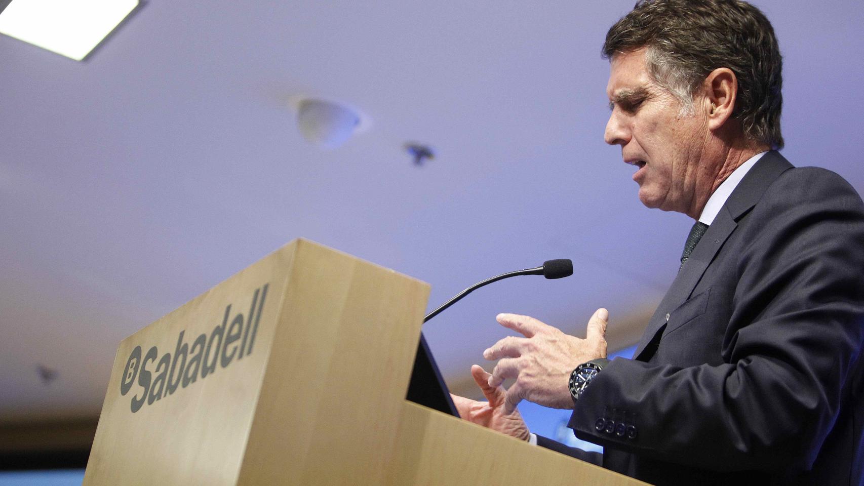 Jaume Guardiola, consejero delegado de Sabadell.