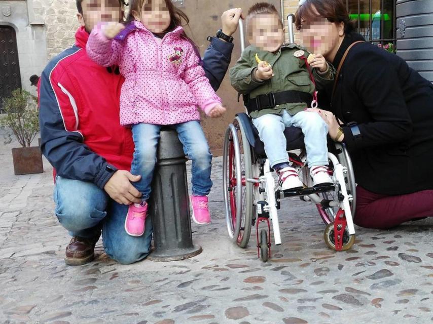 Marco se quedó tetrapléjico tras un accidente de coche.