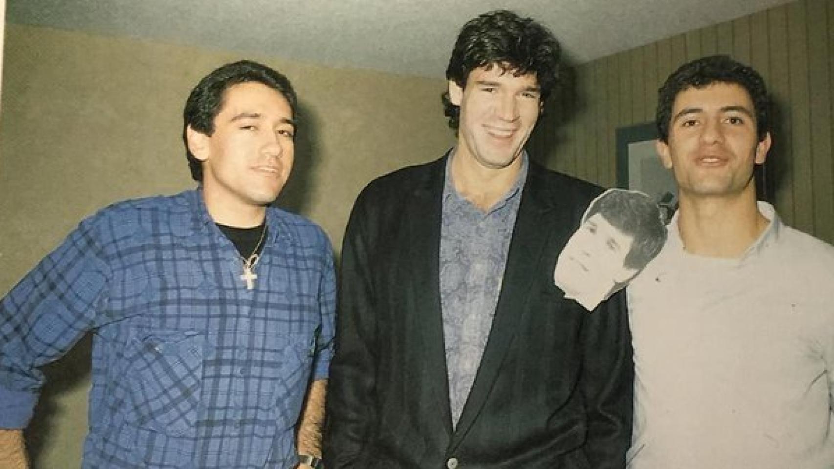 De izquierda a derecha, Sixto Miguel Serrano, Fernando Martín y Manolo Lama.