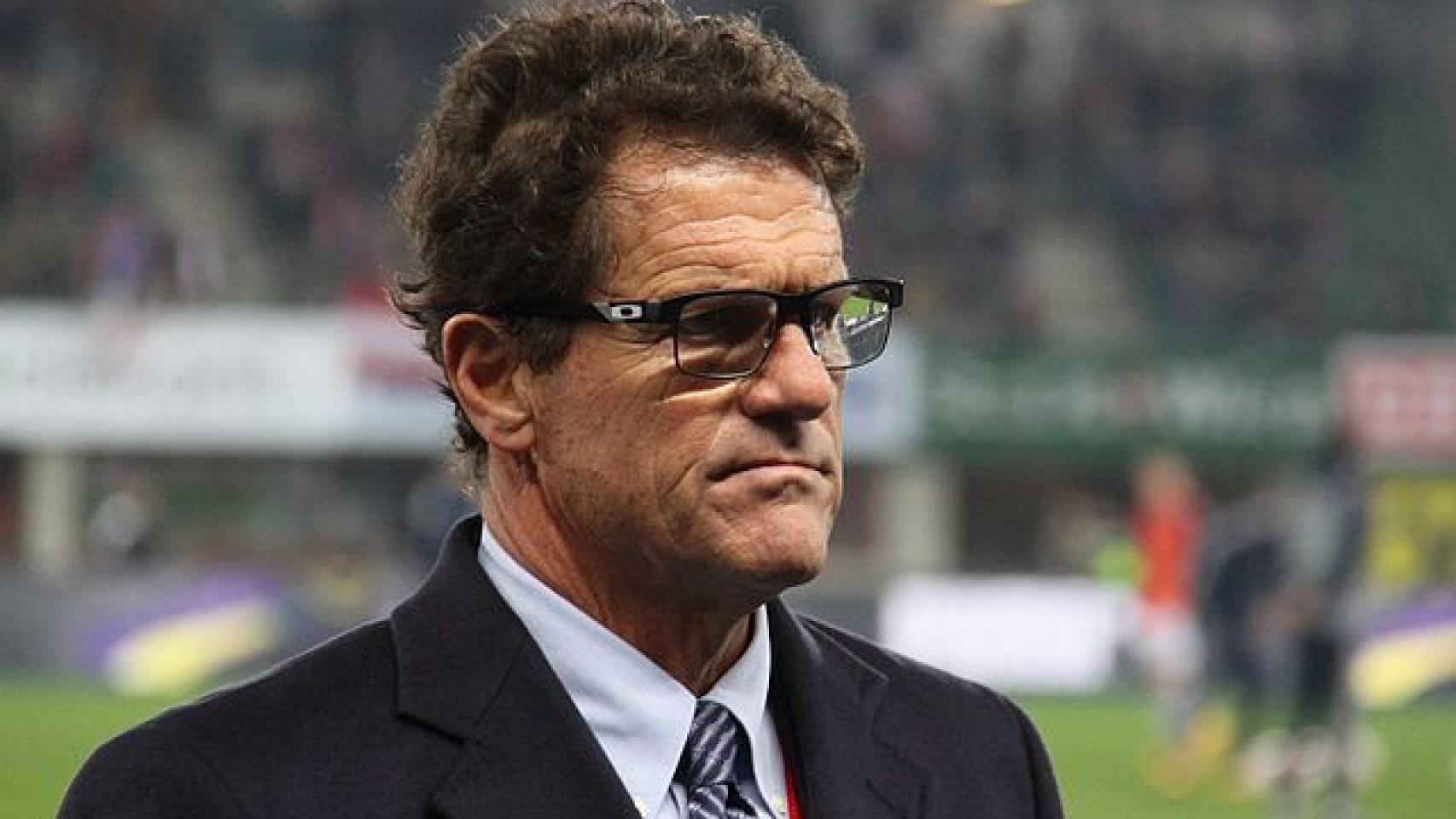 El entrenador italiano Fabio Capello.