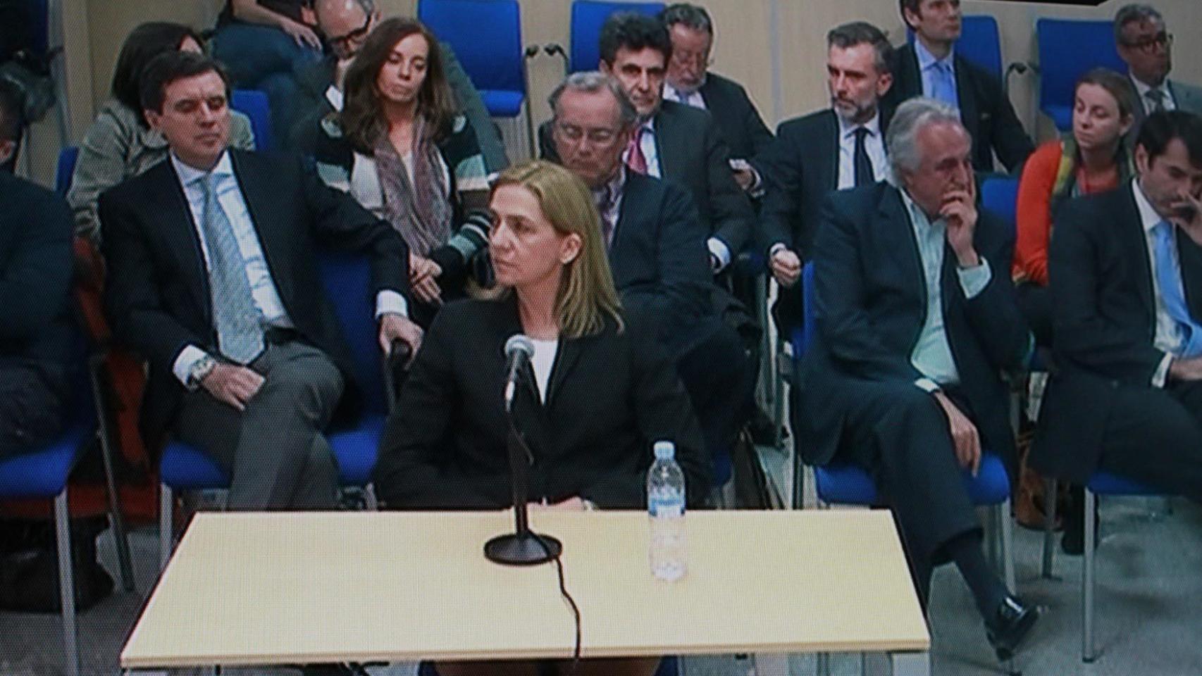 La infanta Cristina declara ante el juez del Caso Nóos