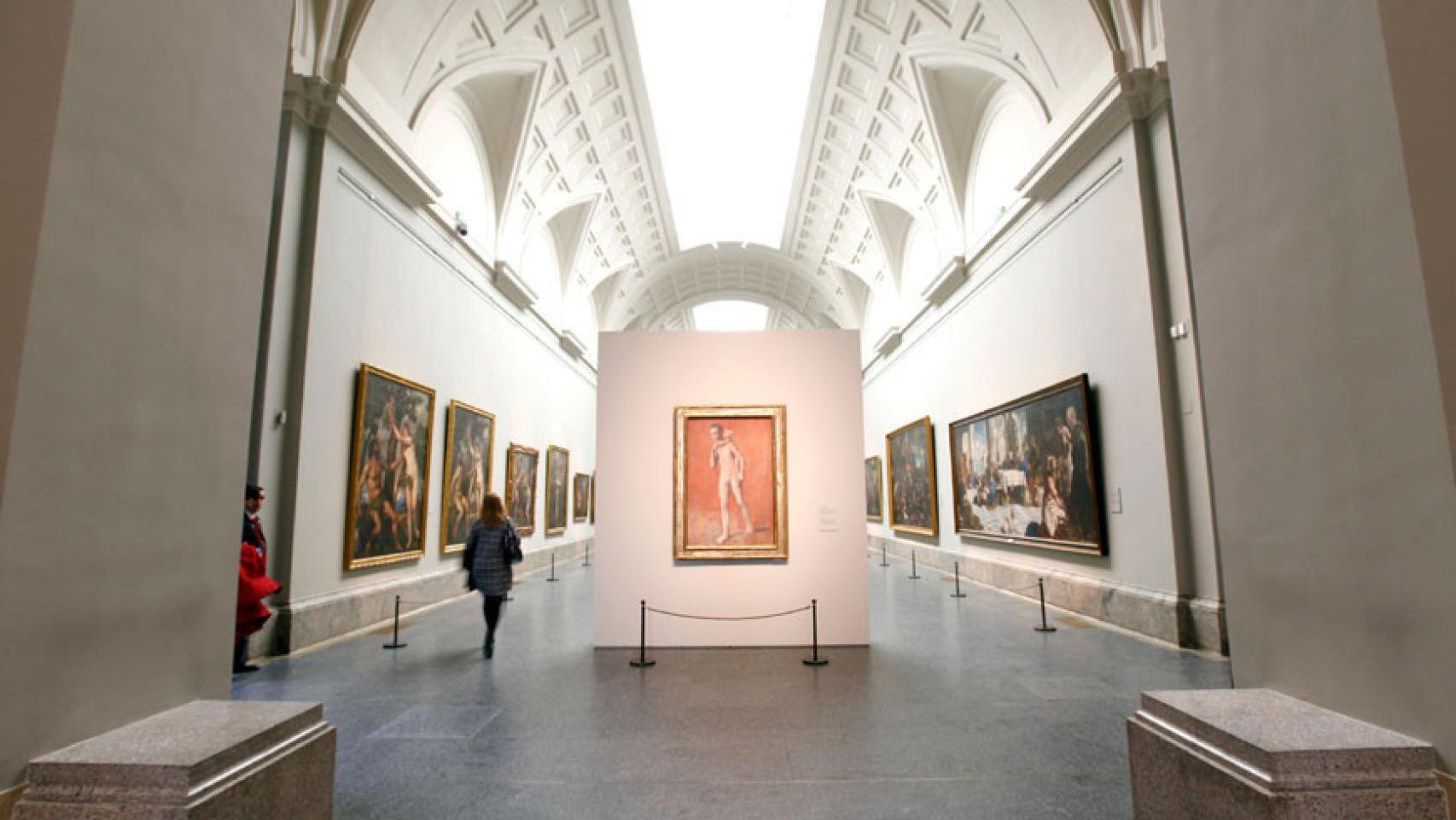 Otra de las vistas del Museo del Prado con obra de Picasso.