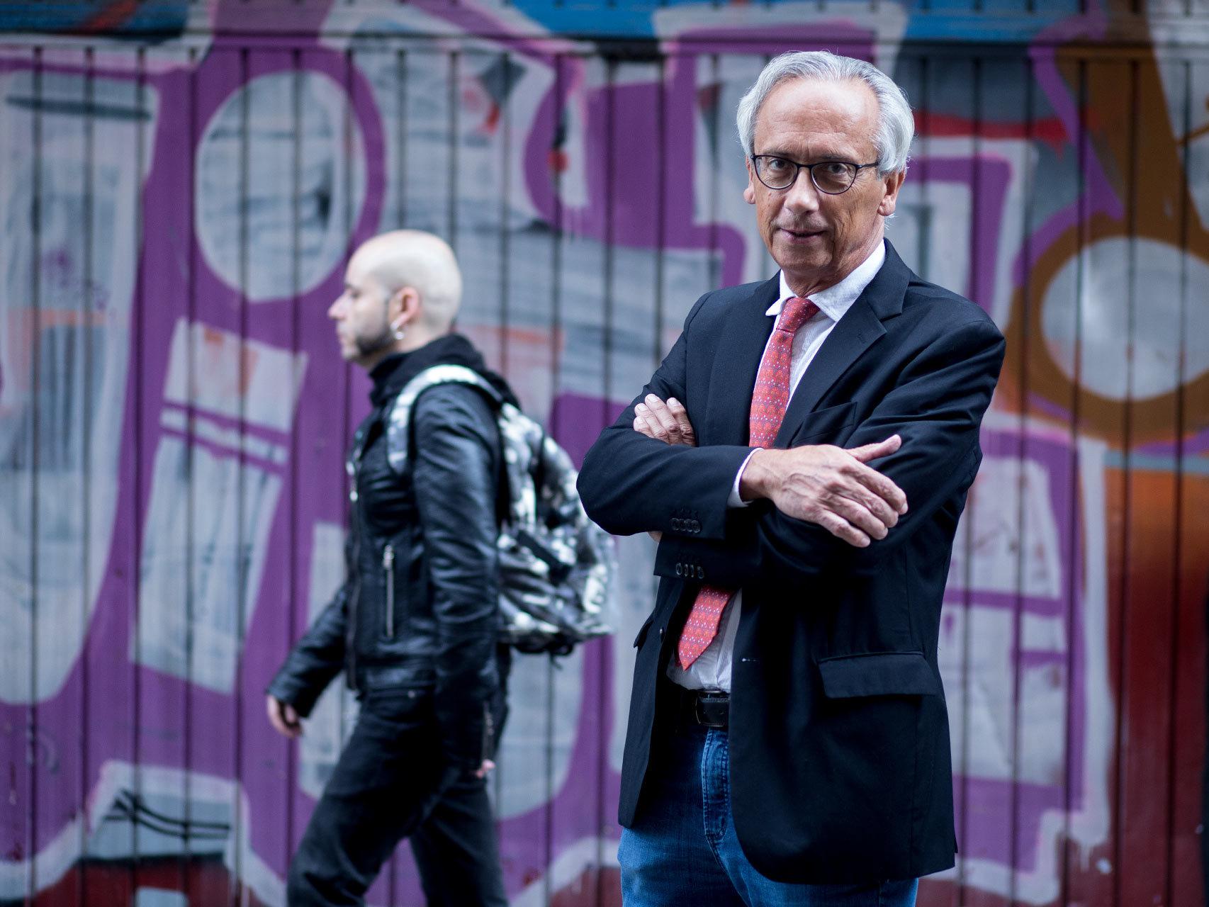 Bonaventura Clotet, en Madrid durante la entrevista.