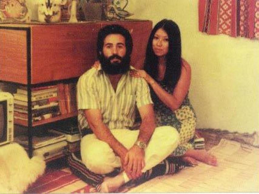 La pareja, en la casa que tenían en El Aaiún