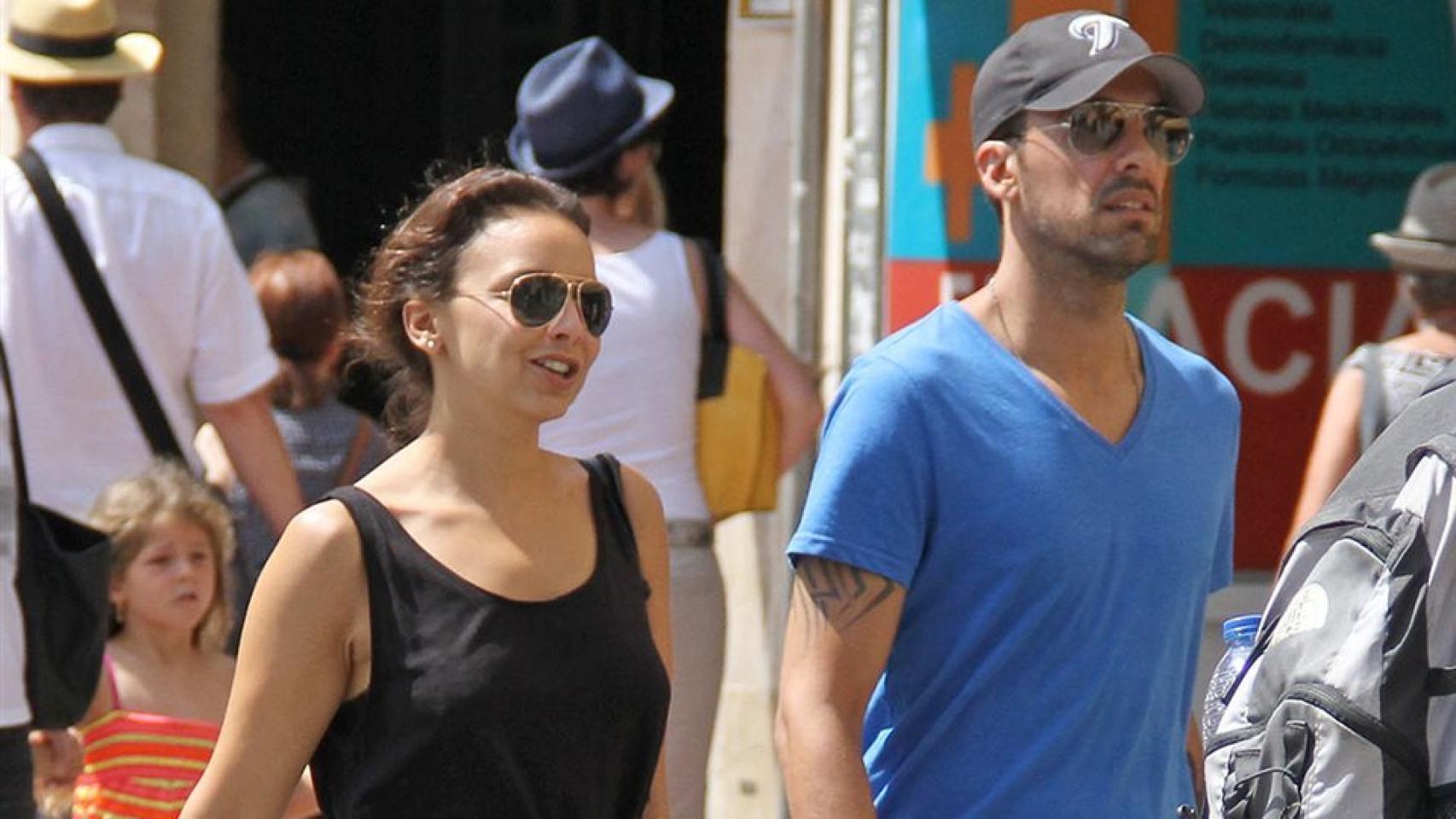 Chenoa y su última pareja el guitarrista Javier Arpa