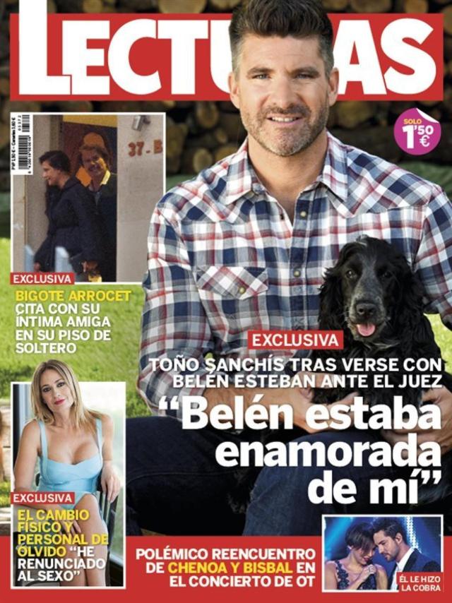 Portada de Lecturas con Toño Sanchís