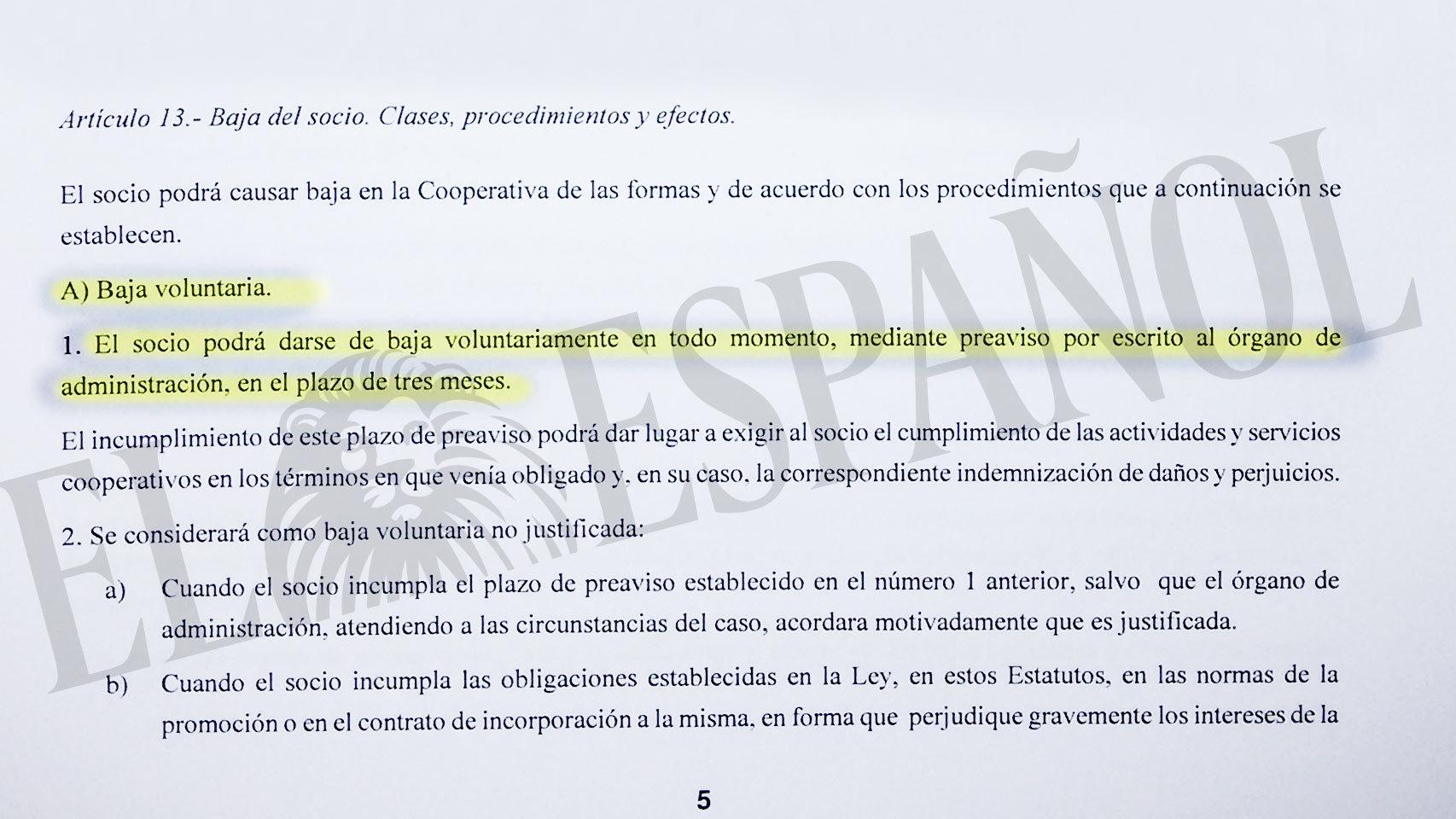 Ejemplo de contrato redactado por Vitra.
