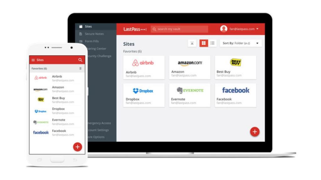 Lastpass ofrece gratis sincronización de contraseñas entre dispositivos