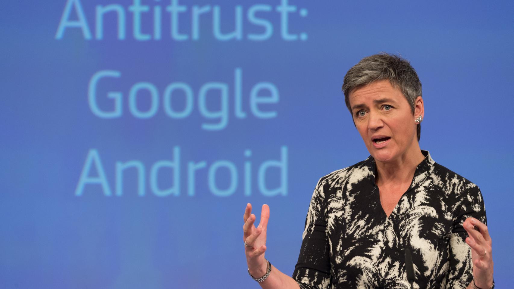 Vestager debe decidir si negocia o sanciona a Google.