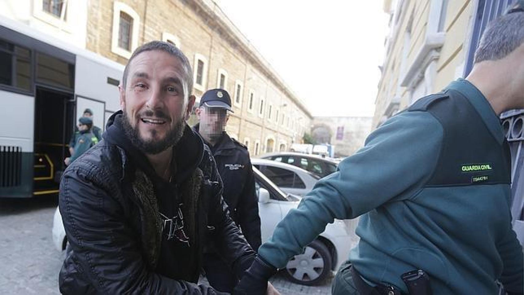 El narcotraficante Iván Odero detenido por la policía el pasado viernes.