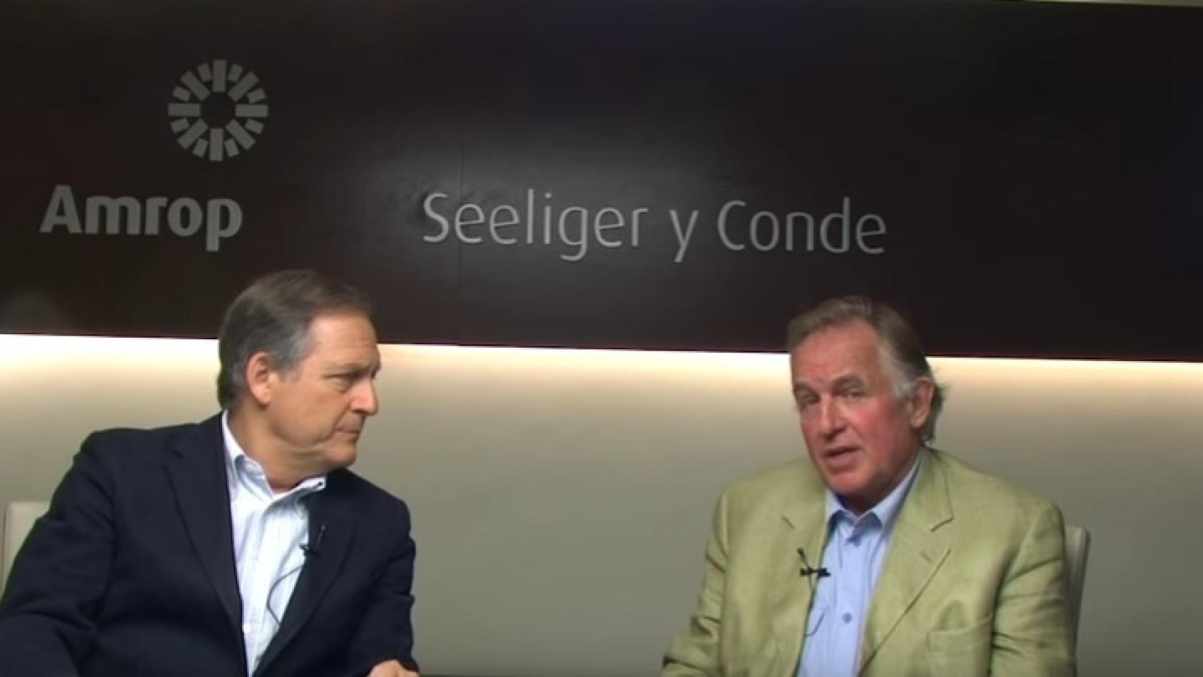 Gerardo Seeliger, durante una entrevista.