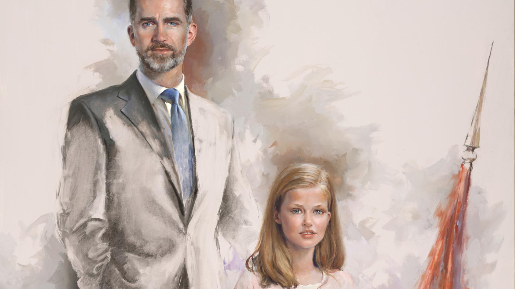 La princesa de Asturias cuenta, desde este jueves, con su primer retrato oficial.