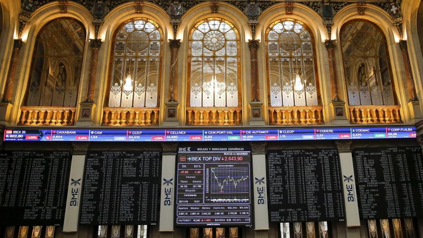 El Ibex sube más de un 3% este lunes.