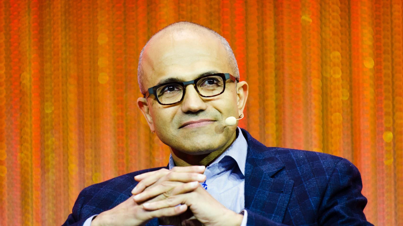 Nadella, actual CEO de Microsoft.