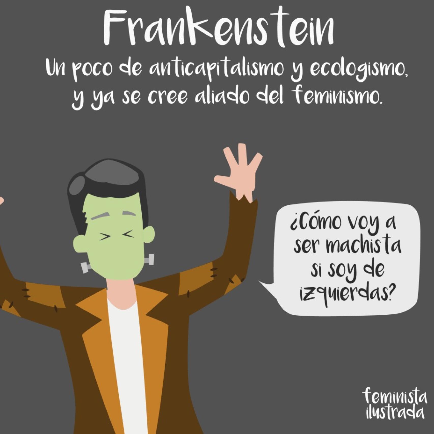 Una de las viñetas de Feminista ilustrada.