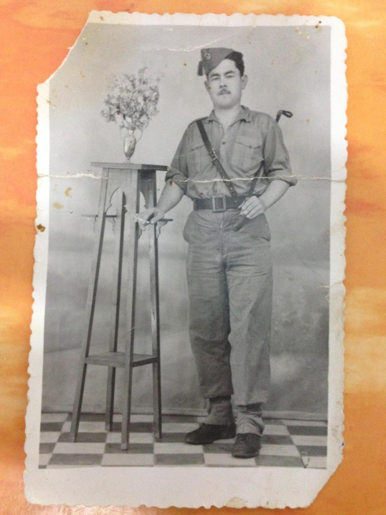 Juan Rufián tuvo accesos fugaces de locura durante el servicio militar, que lo hizo en Melilla a mediados de los  40 del siglo pasado.