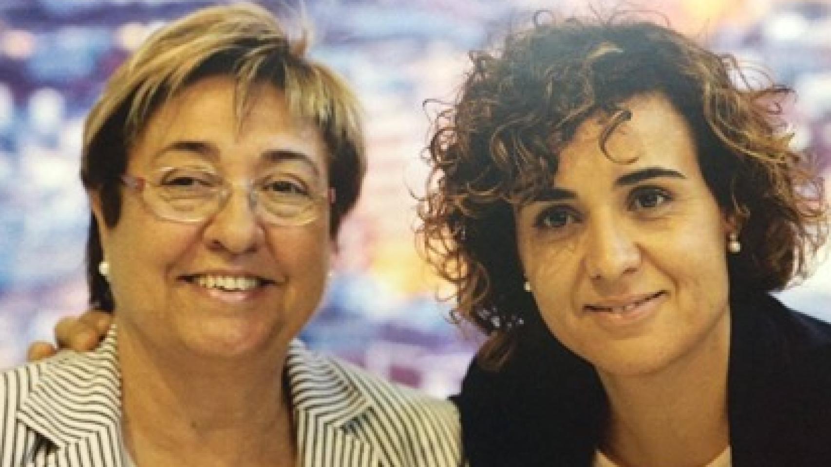 Dolors Montserrat, madre e hija