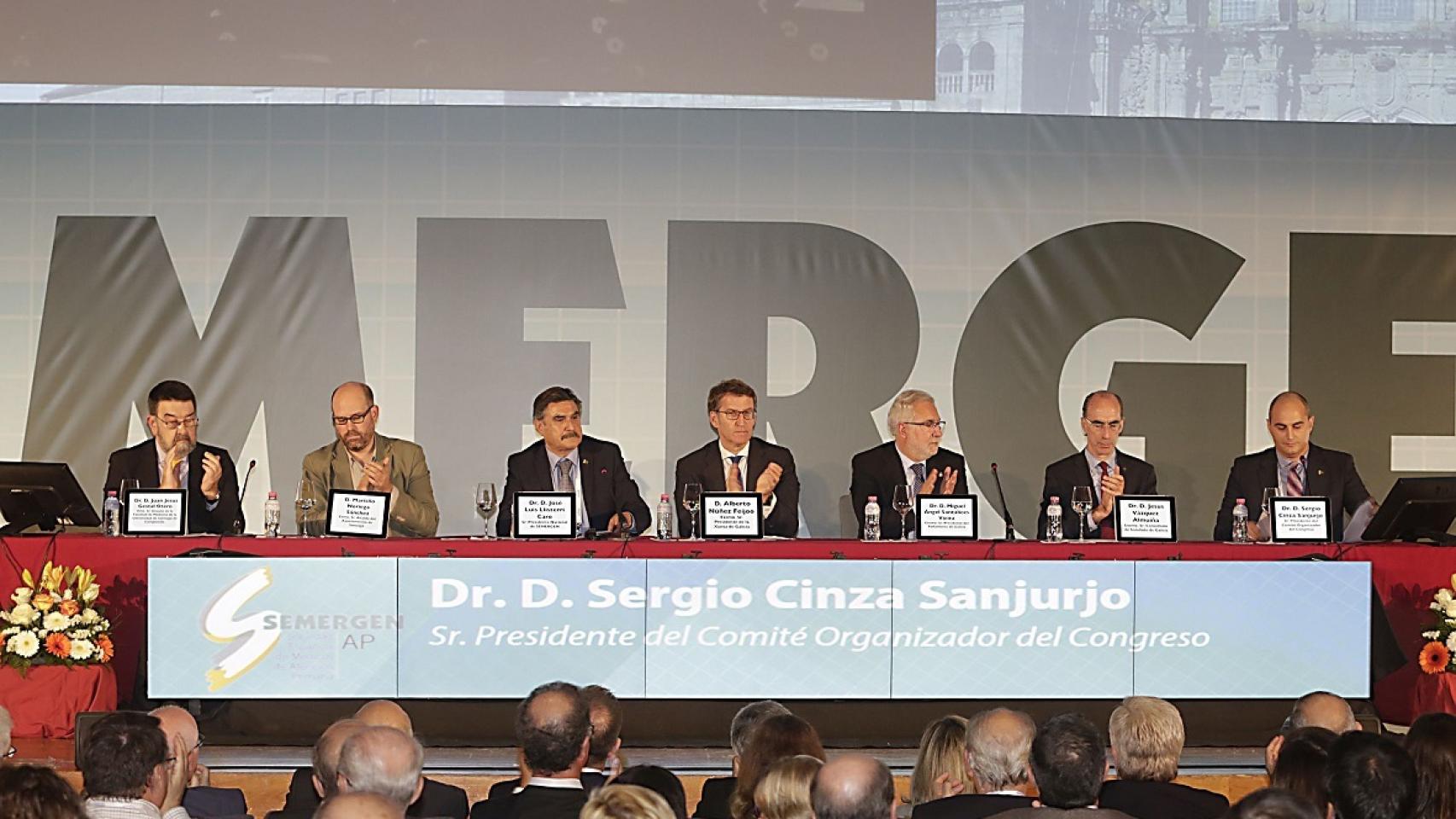 Inauguración del último congreso de SEMERGEN.