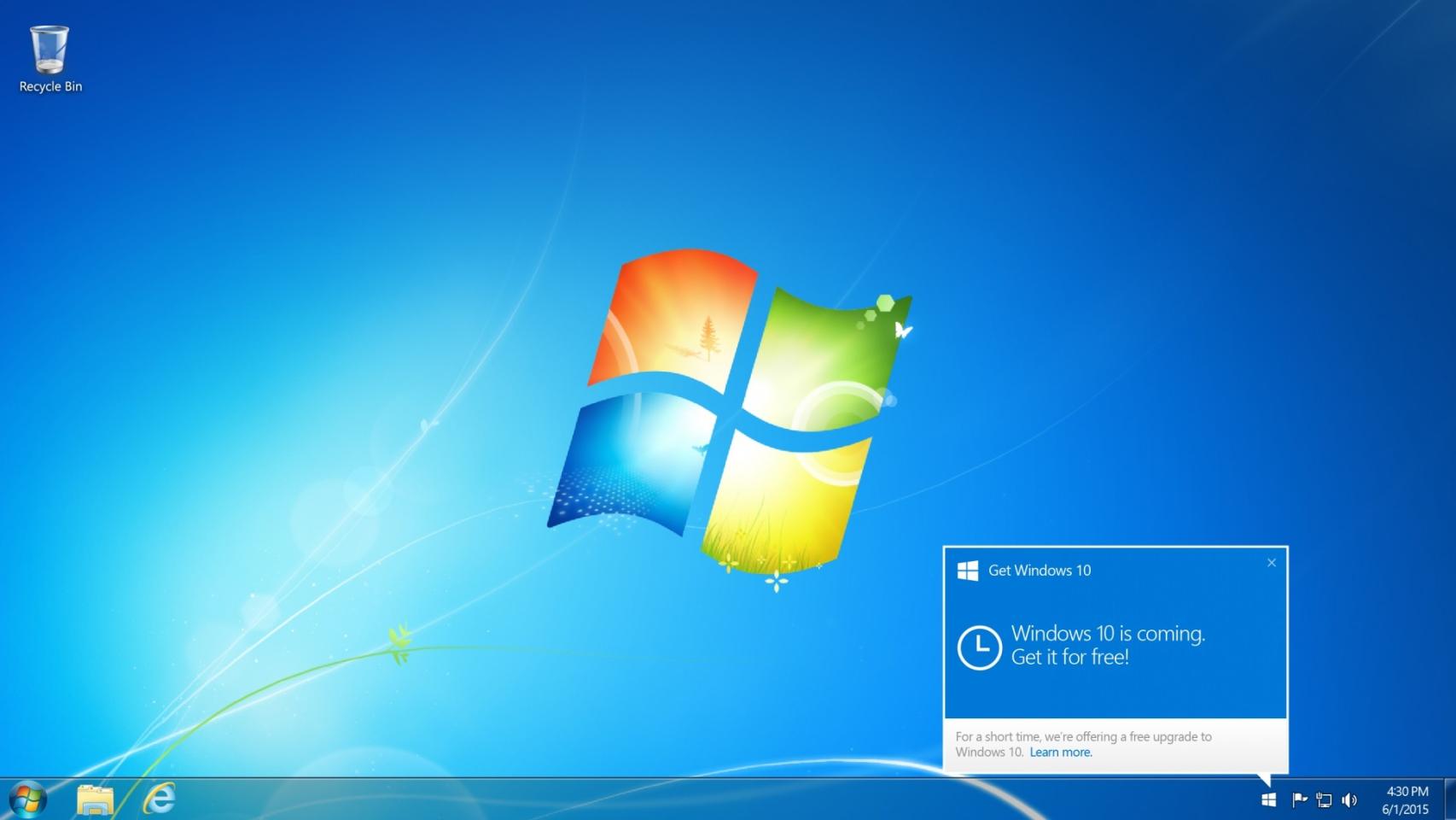 Un escritorio con Windows 8.