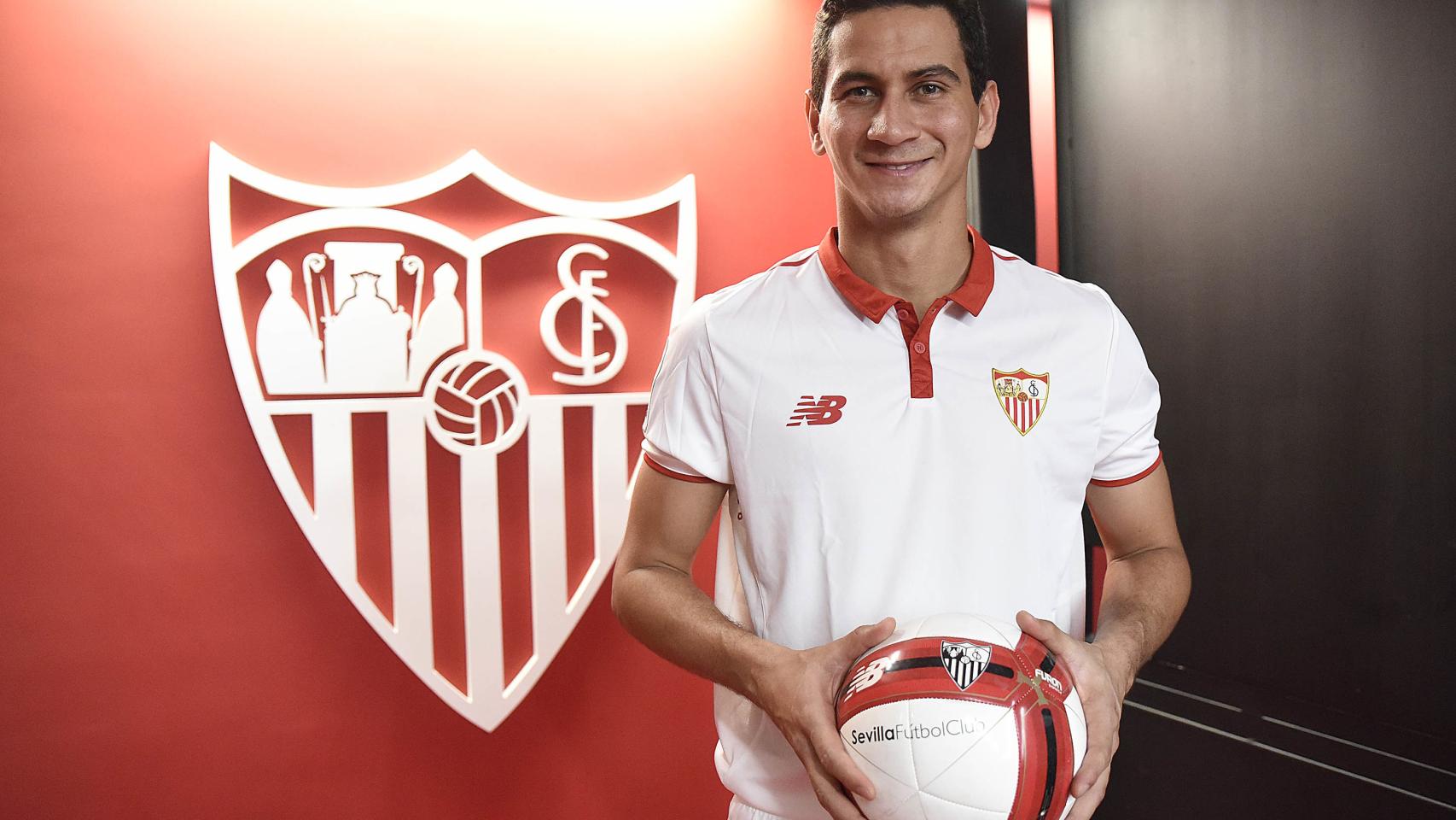 Ganso en su presentación con el Sevilla.