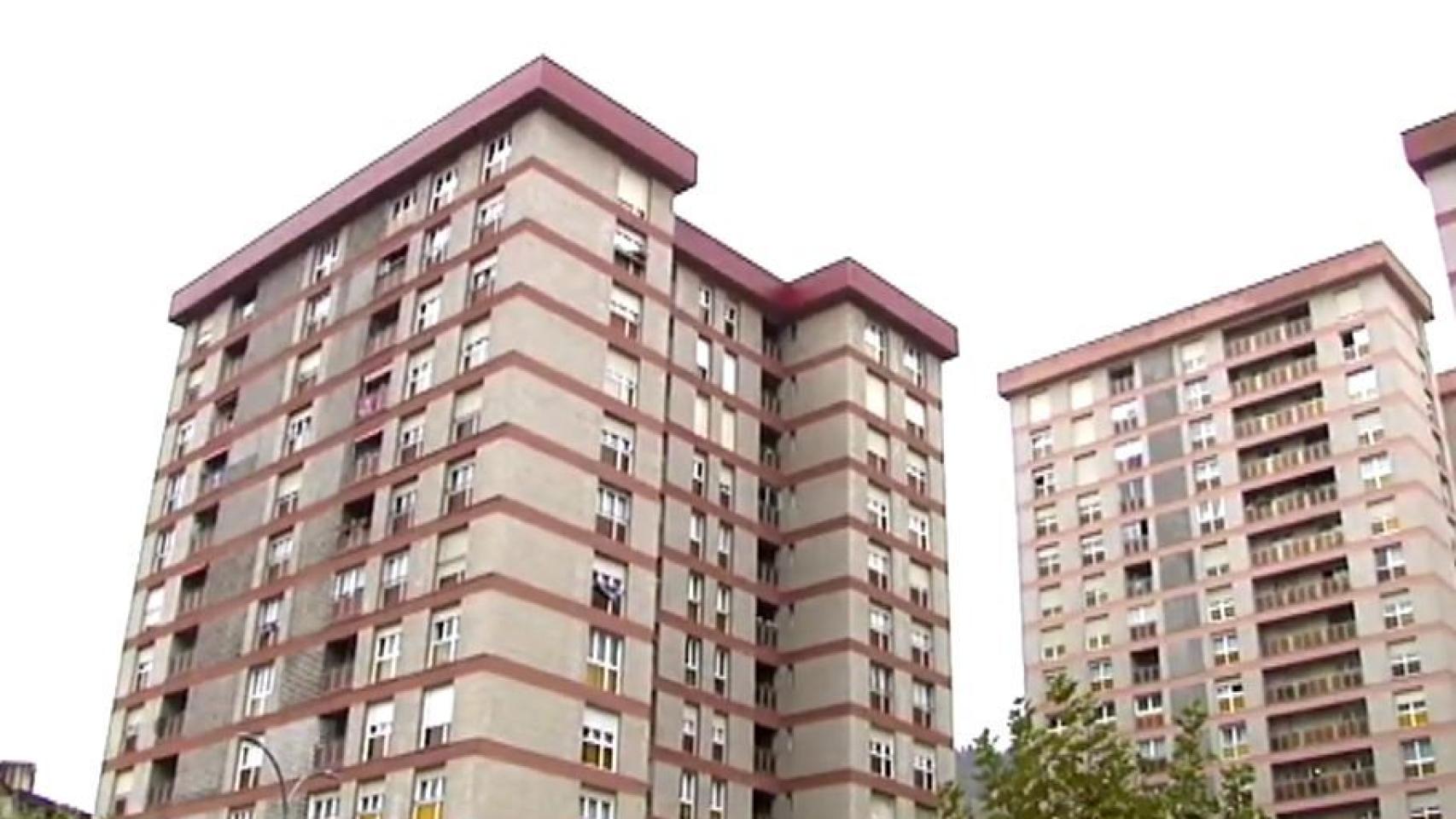 Vecindario de Eibar donde ocurrieron los hechos.