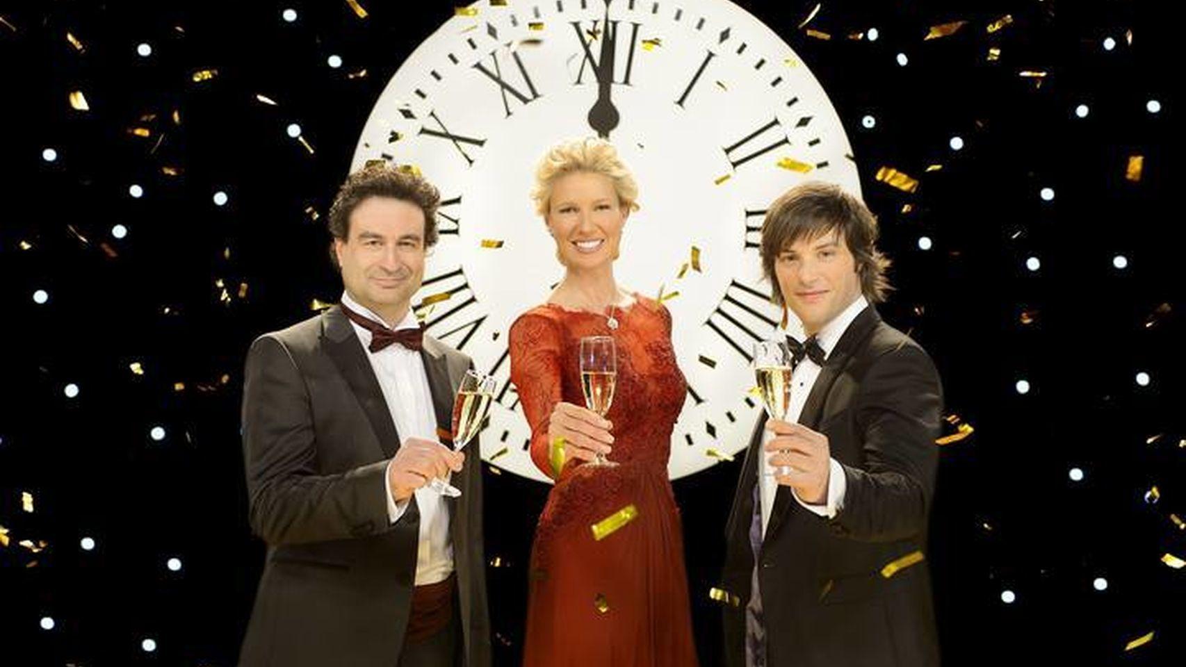 De izquierda a derecha, Pepe Rodríguez, Anne Igartiburu y Jordi Cruz