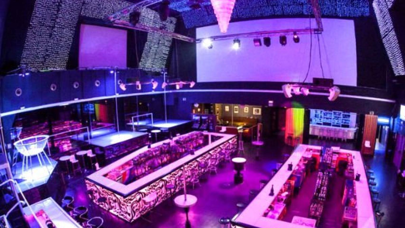 Interior del club Vive Madrid.