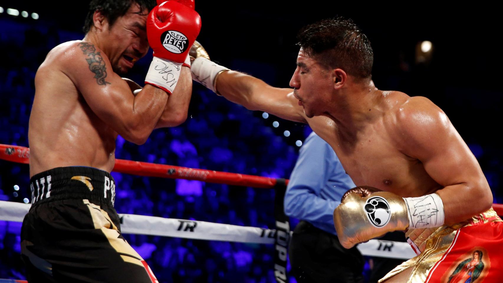 Pacquiao, nuevo campeón del peso welter tras vencer al méxico estadounidense Jessie Vargas