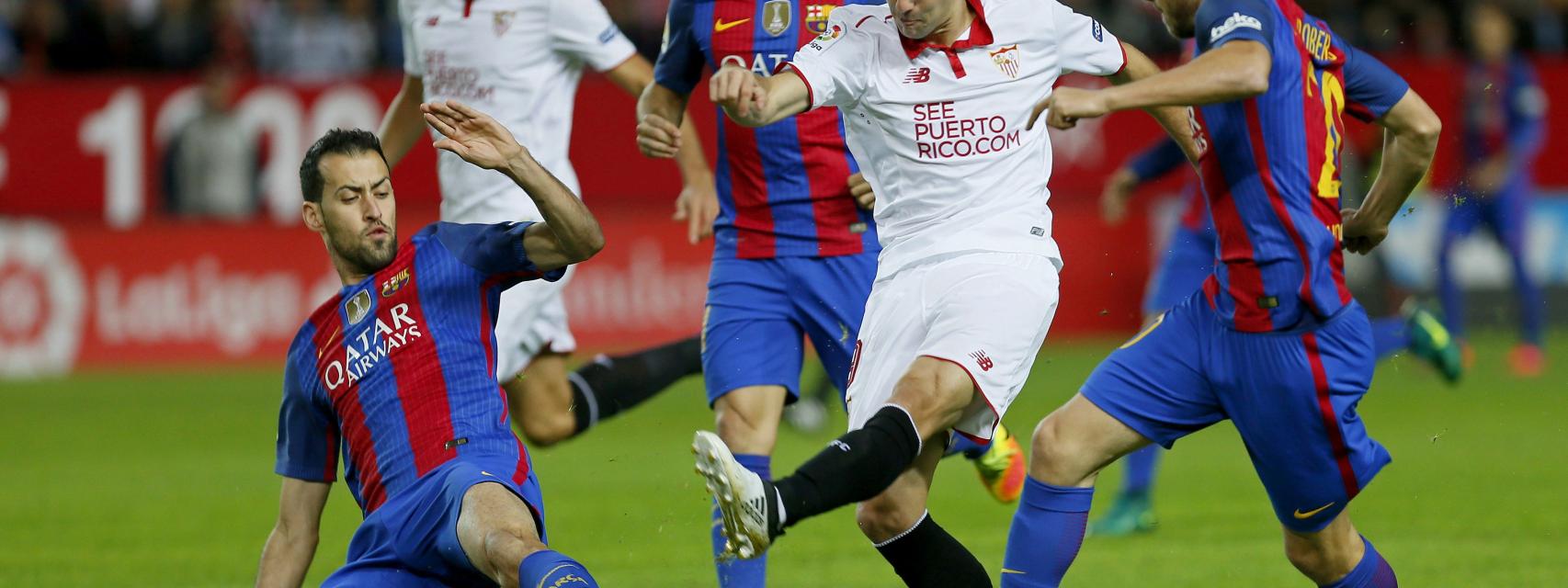 Siga en vivo el Sevilla - Barcelona