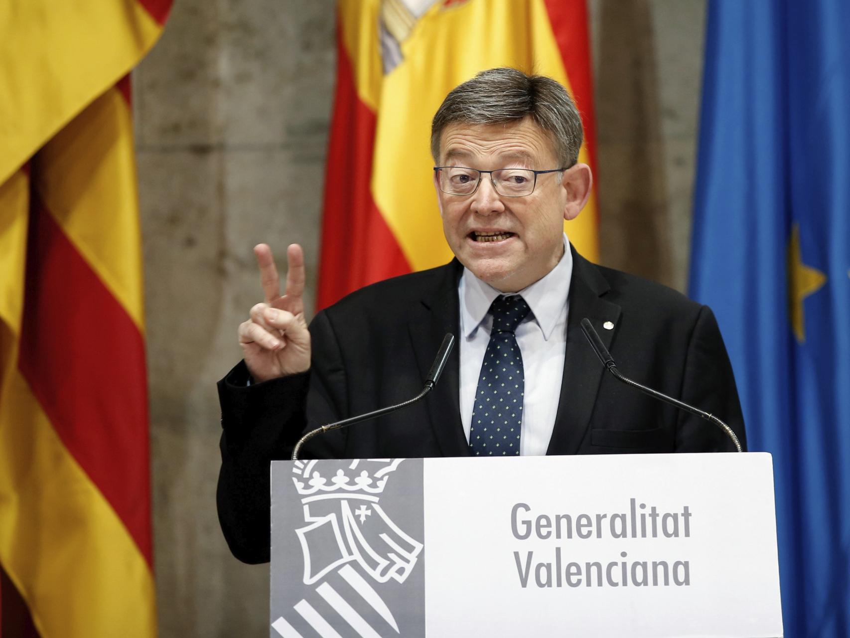 El presidente de la Generalitat Valenciana, Ximo Puig.