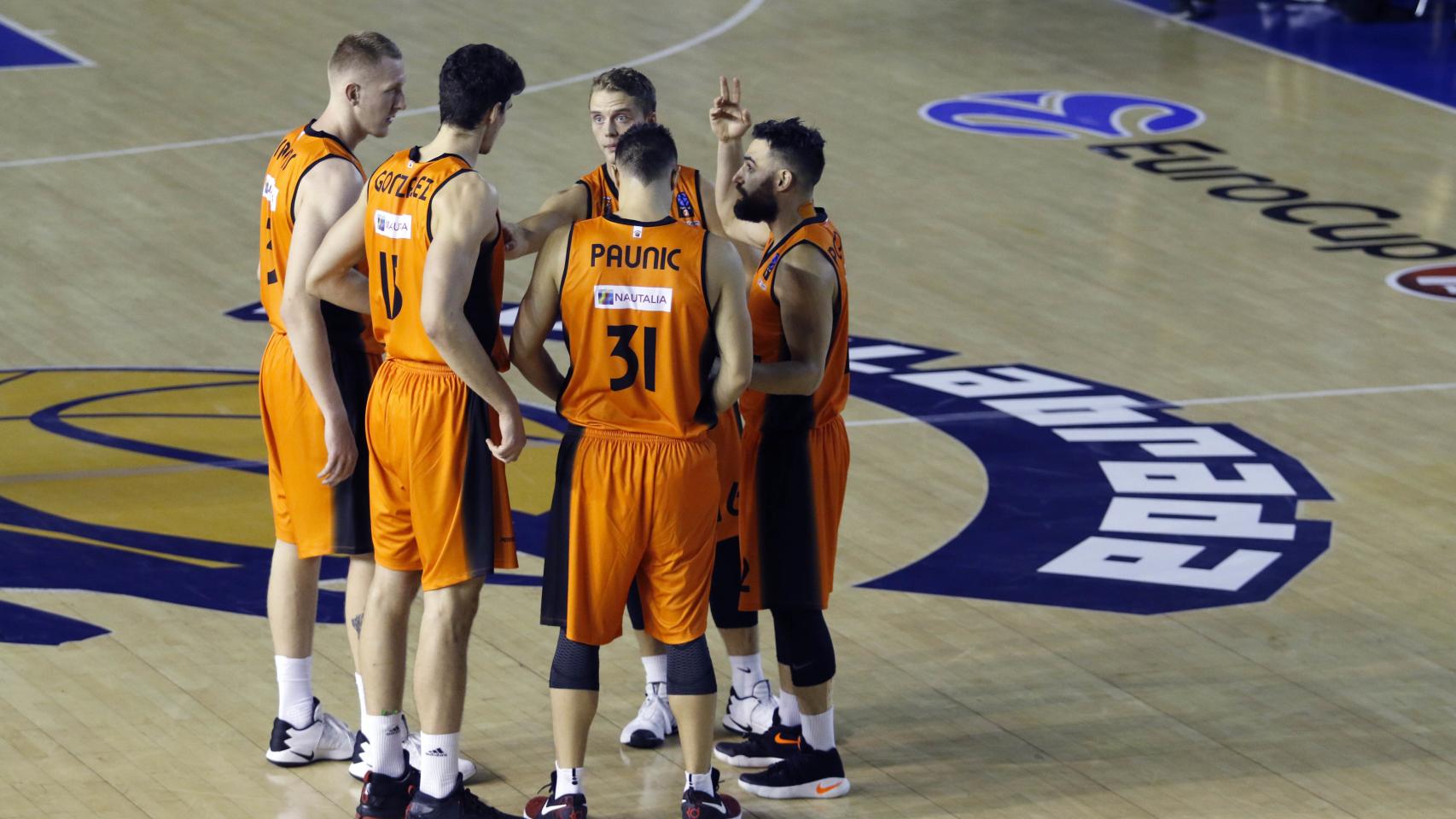 El Fuenlabrada en la Eurocup esta temporada.