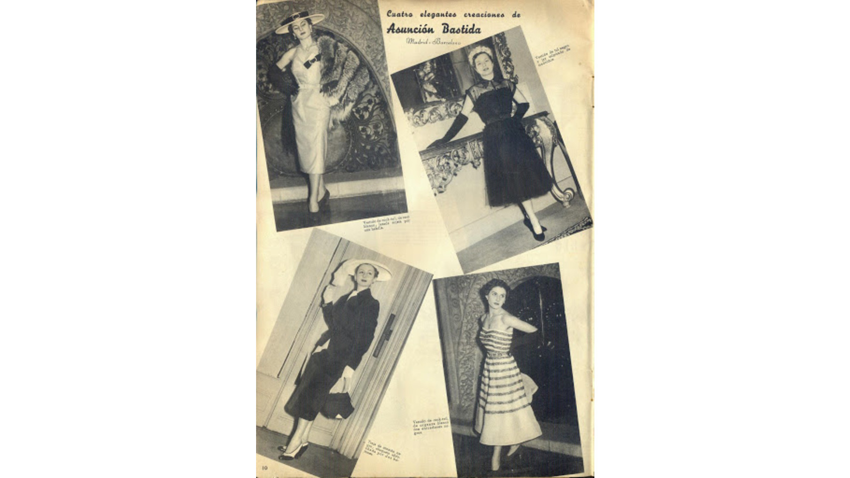 Taller y diseño de la diseñadora Asunción Batista.