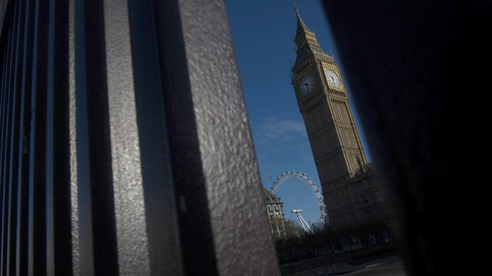 Vista del Big Ben y el Parlamento en Londres