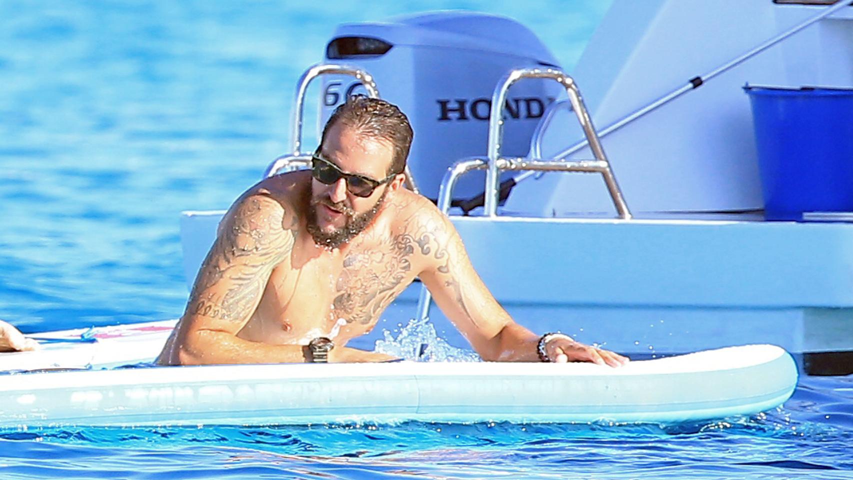 Borja Thyssen disfruta de sus vacaciones este mismo verano.