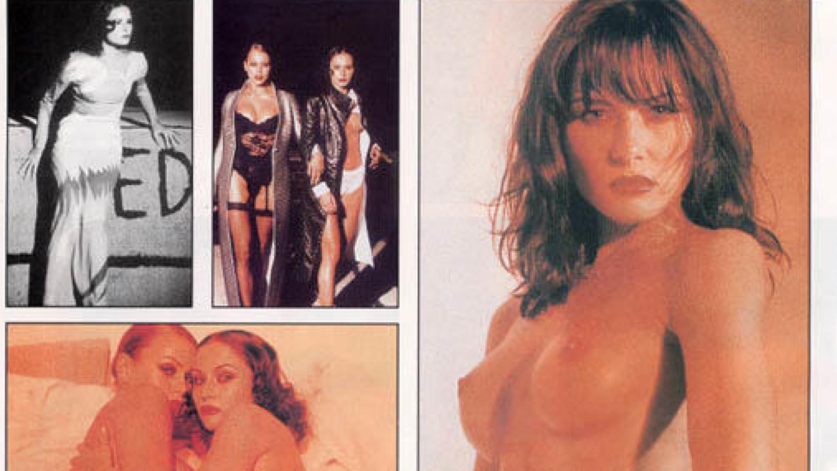 Montaje de fotos de Melania Trump desnuda