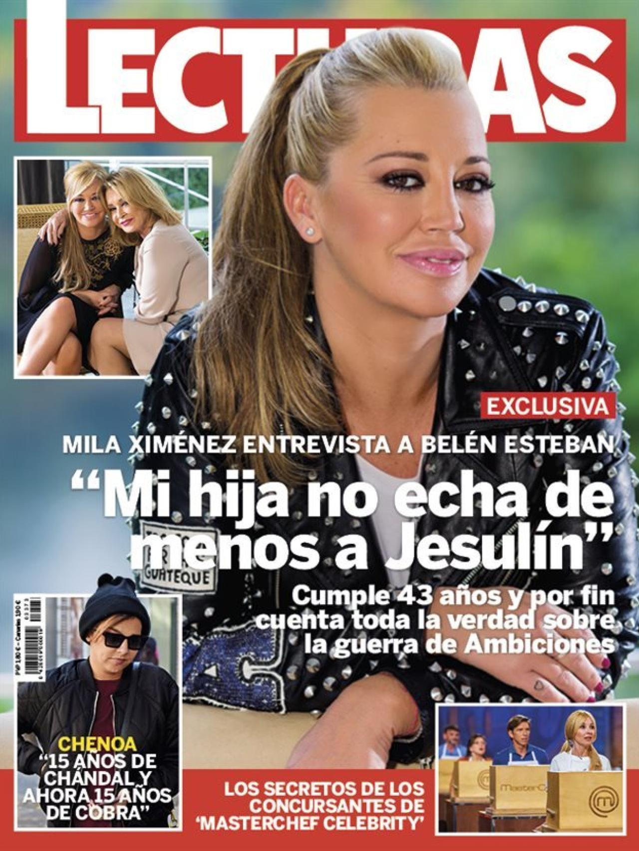 Belén Esteban protagonista de Lecturas