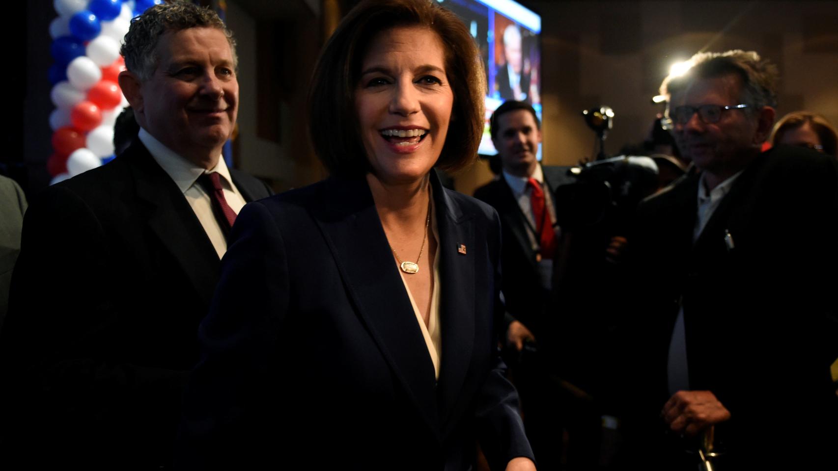 Cortez-Masto, tras conocer su buen resultado.