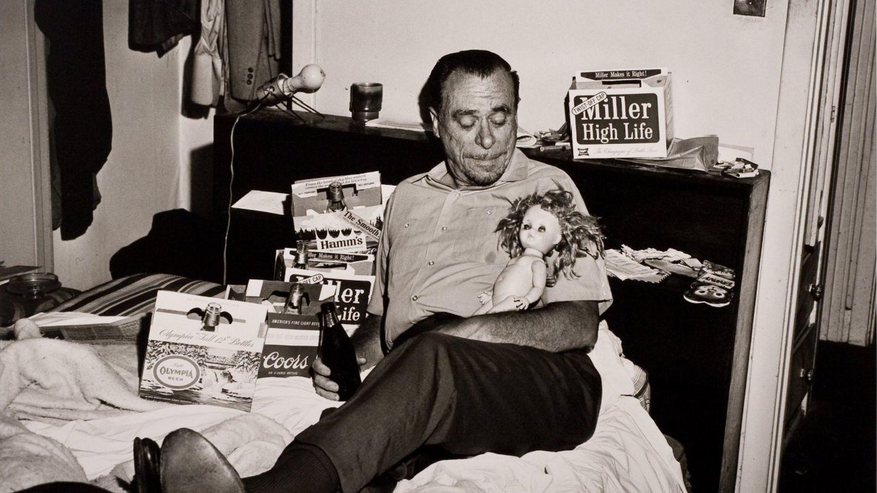 El escritor Charles Bukowski.