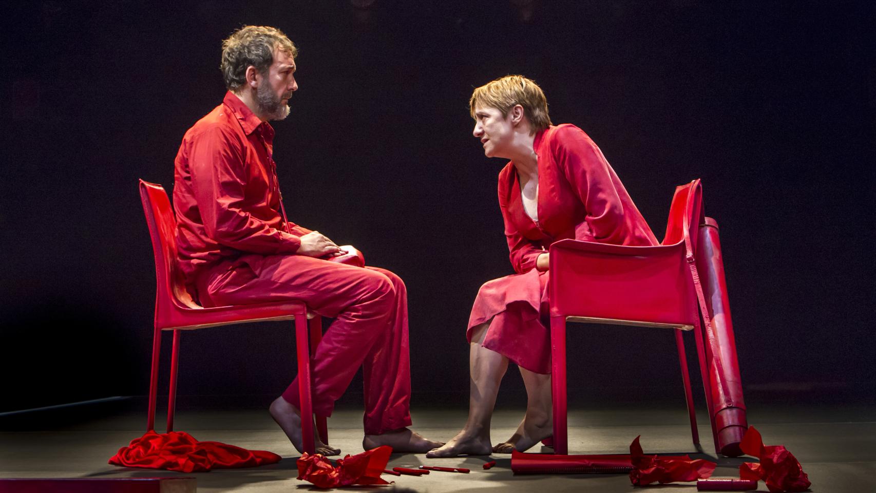 Los protagonistas de El Cartógrafo, la nueva obra de Juan Mayorga.