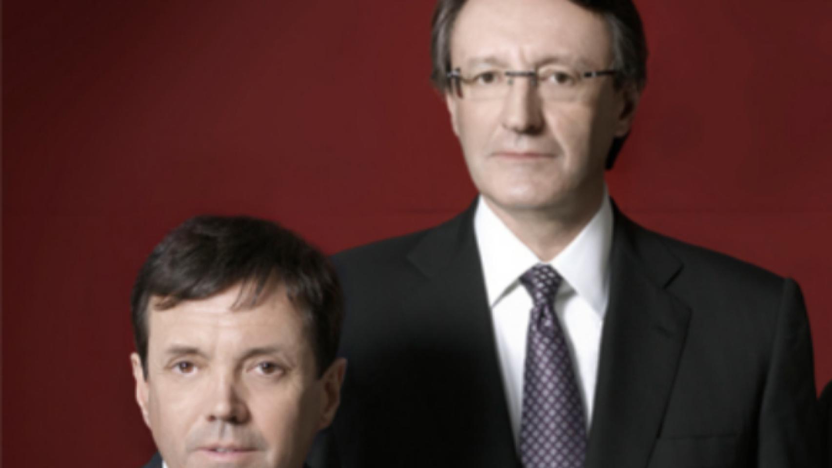 Los hermanos Higini y Ramón Cierco.