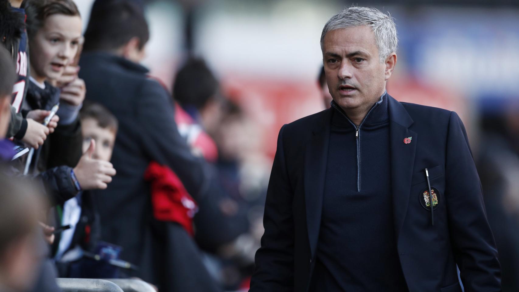 Mourinho, durante un partido.