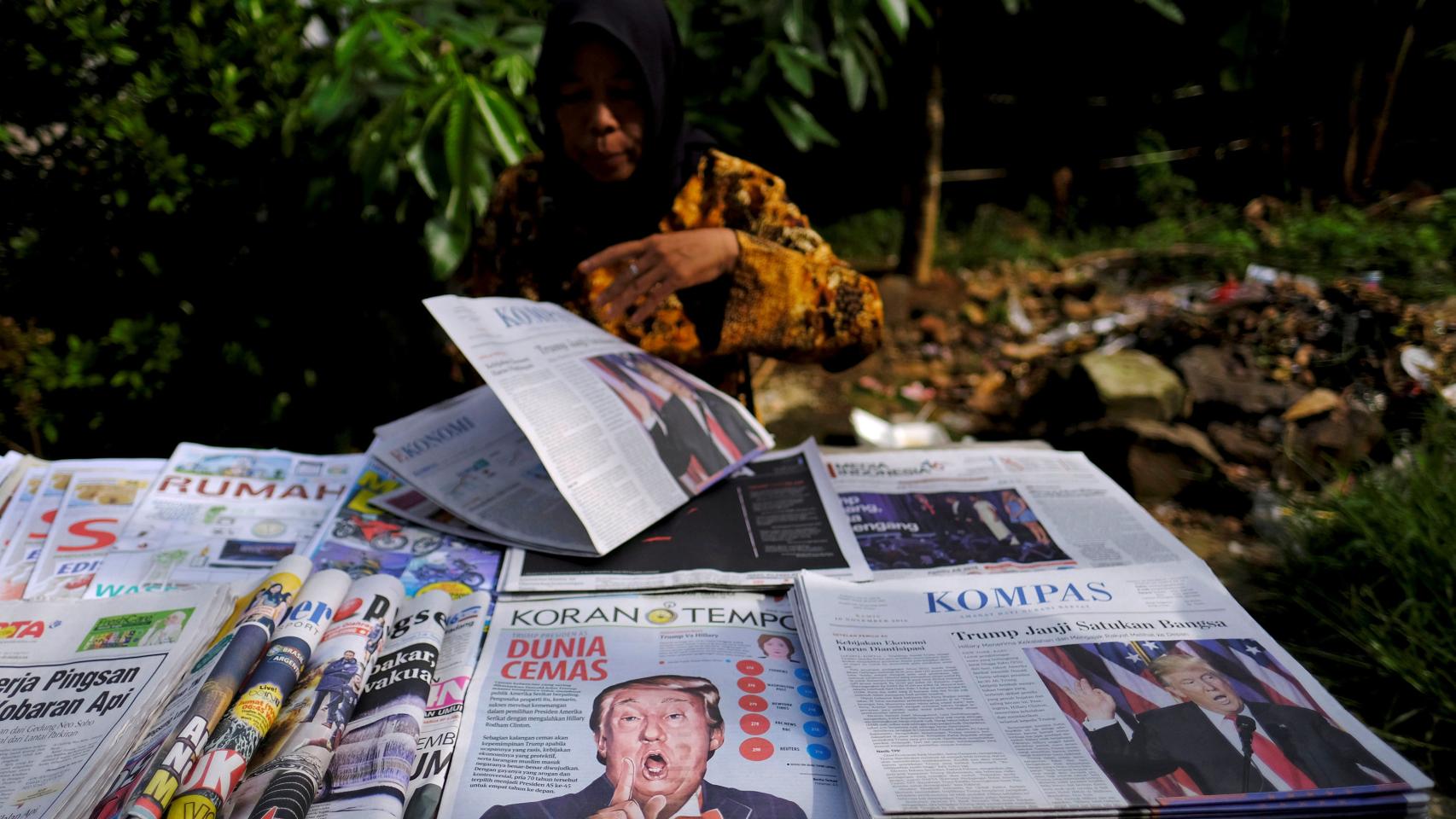 Los periódicos de todo el mundo relatan qué se espera tras la victoria de Trump