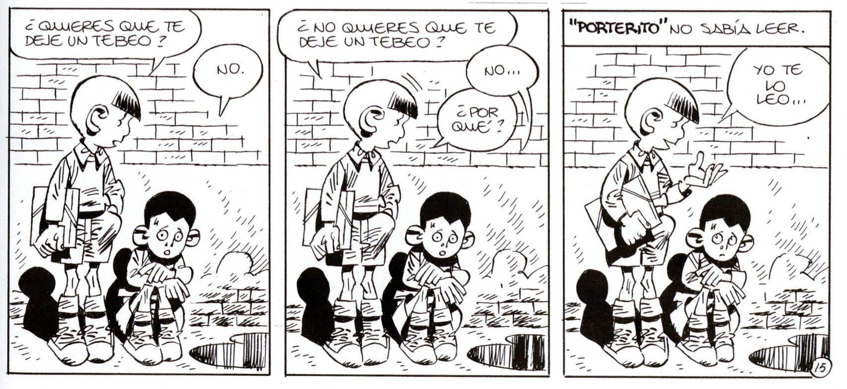 Una tira de Hombres del mañana, de Carlos Giménez.