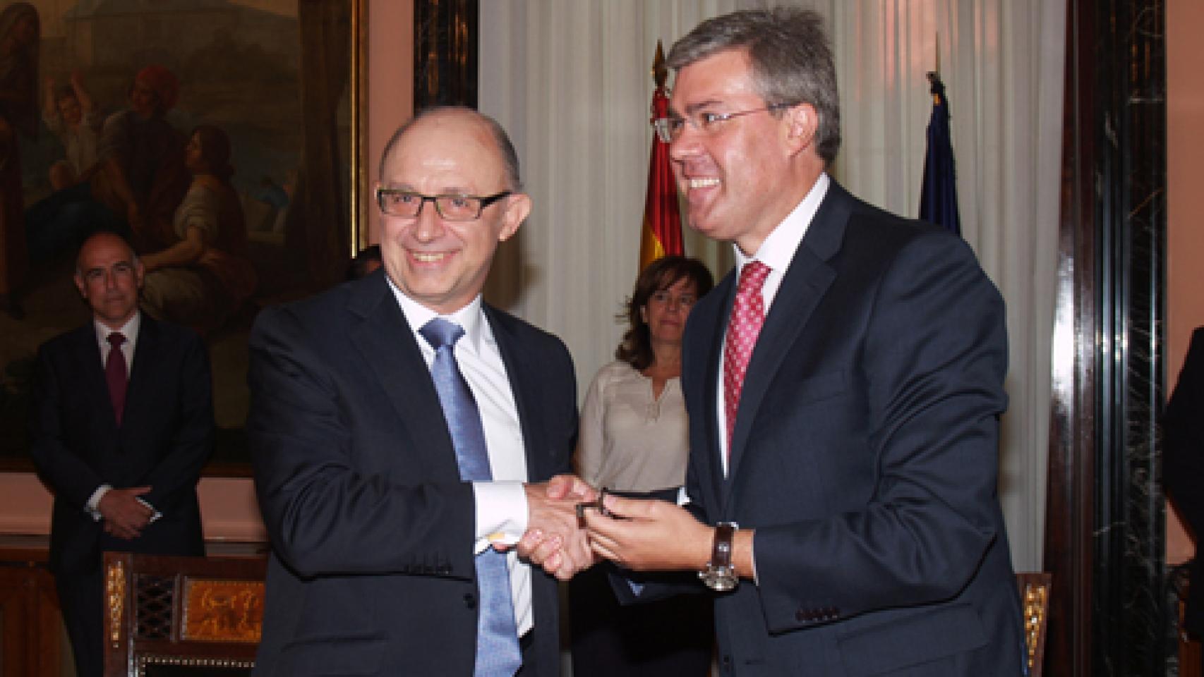 Fernández de Moya junto a Montoro.