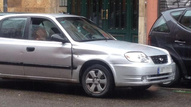 Uno de los taxis de la droga en Embajadores.