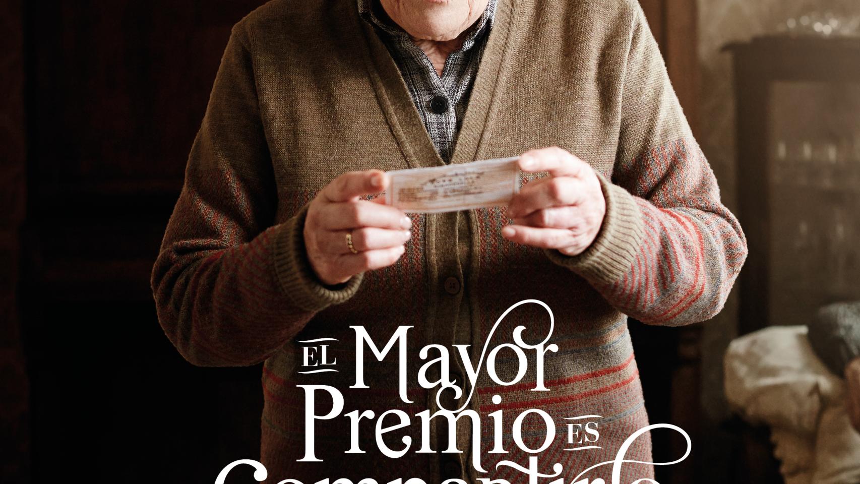 Carmina, la protagonista del spot de la lotería de navidad de este año.