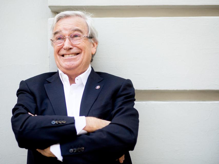 Francisco Luzón, durante la entrevista en Madrid.